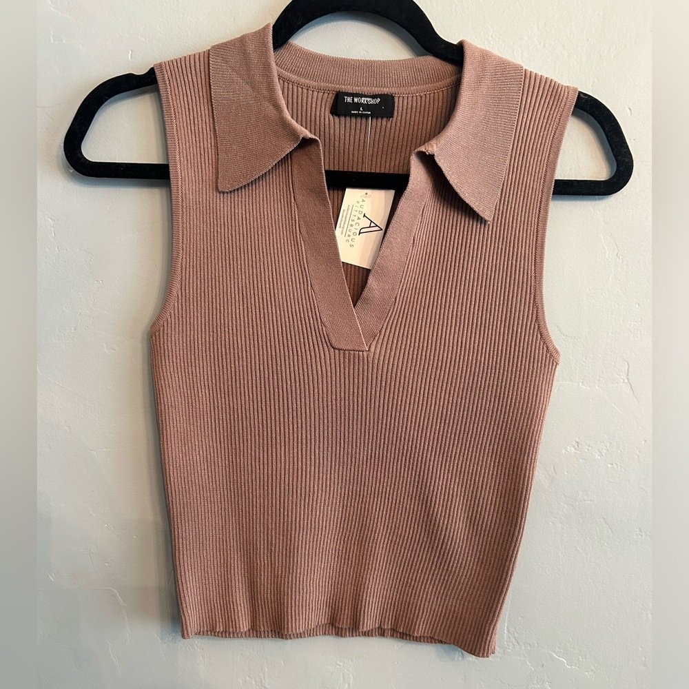 NEW Brown The Workshop Fitted Tank